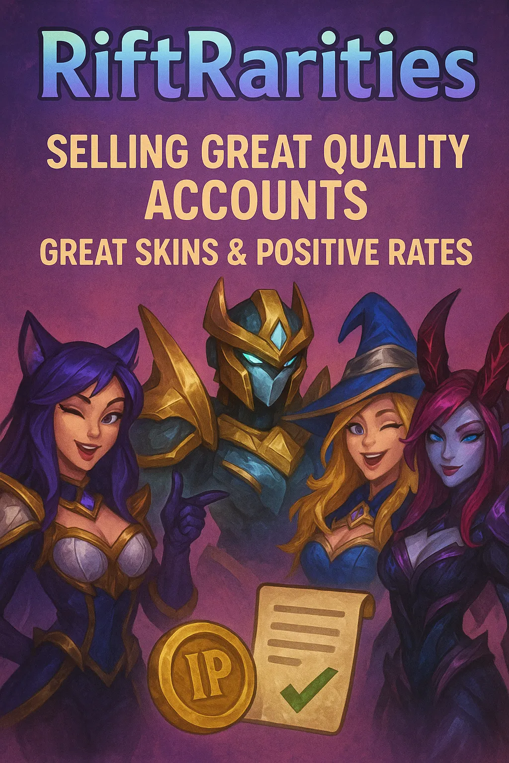 ⟬ EUNE ⟭ - LEVEL 30 - 5 SKINS - 15 CHAMPS - ⟬2399 BE - 10 RP⟭ FULL ACCESS - INSTANT DELIVERY - HONOR LEVEL 3